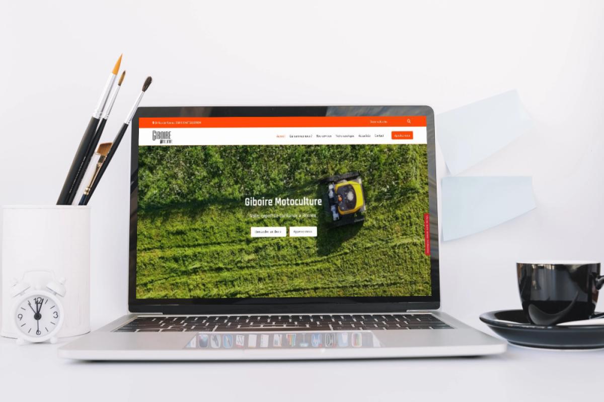 Nouveau site internet de Giboire Motoculture : Découvrez notre univers en ligne !